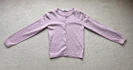 Svetrík na gombíky pre dievča, h&m,122