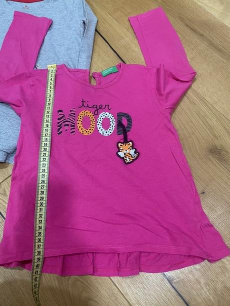 Tricka pre dievcatko 110-5 az 6 rokov, benetton,110