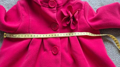 Ružovy kabatik - 98 - cena s poštou, monsoon,98