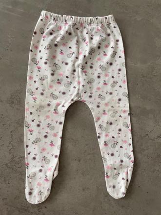 Kvetinové dupackove nohavice leginy 62, 62