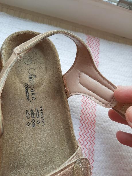 Sandálky, cupcake,30