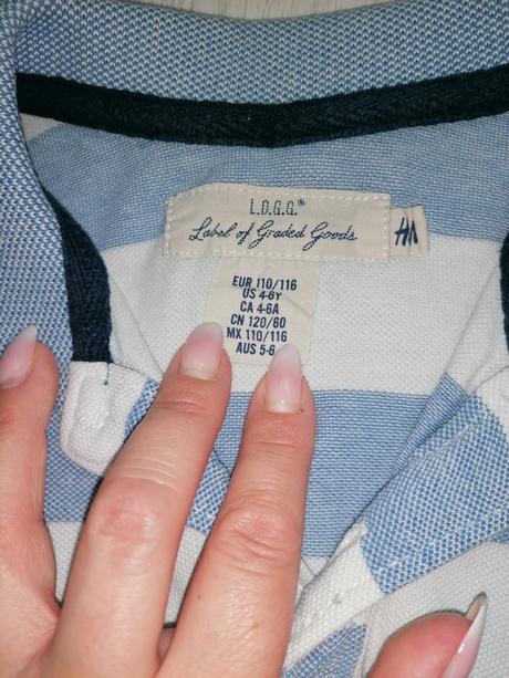 Tričko 110/116, h&m,110