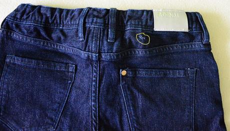 Riflové trblietavé kraťasy, h&m,140