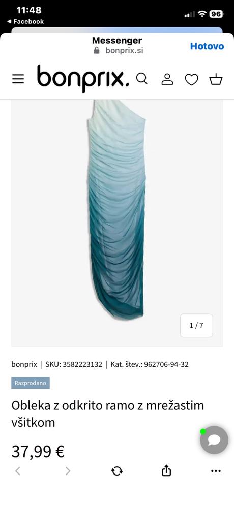 Šaty bonprix 36/38, bonprix,36