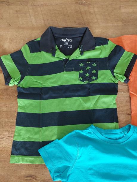 Tričká 116/122 - 3 ks, 122