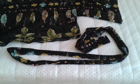 Spoločenská blúzka + bandeau + opasok, 38