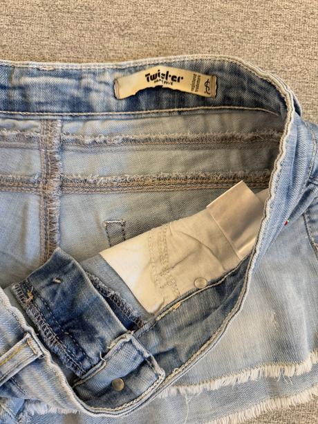 Krátke riflové nohavice, m