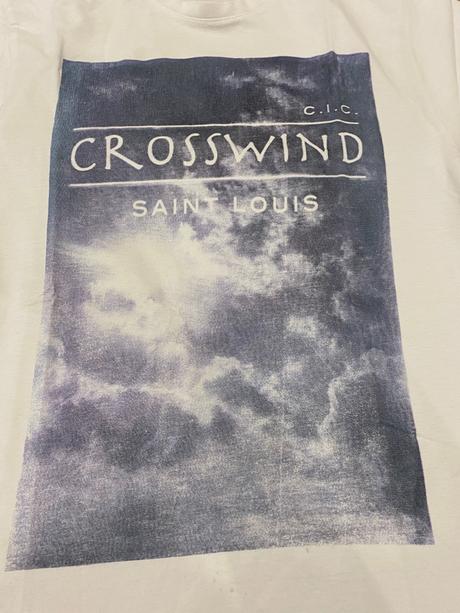 Biele tričko s nápisom - veľ. m, m