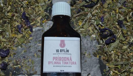 Tinktúra 10 bylín na regeneráciu dýchacích ciest,