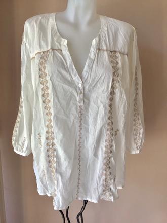 Blúzka s výsivkou / x, 48