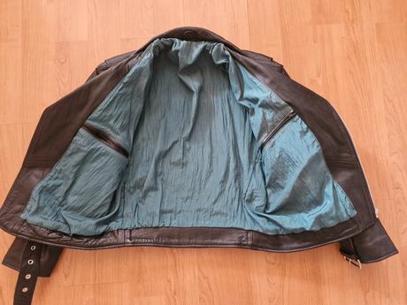 Vintage kožená bunda, l