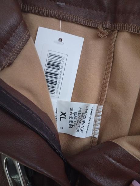 Kožené nohavice, xl