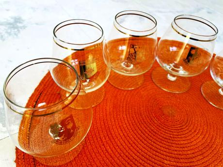 Napoleónky/poháre na brandy/koňak,