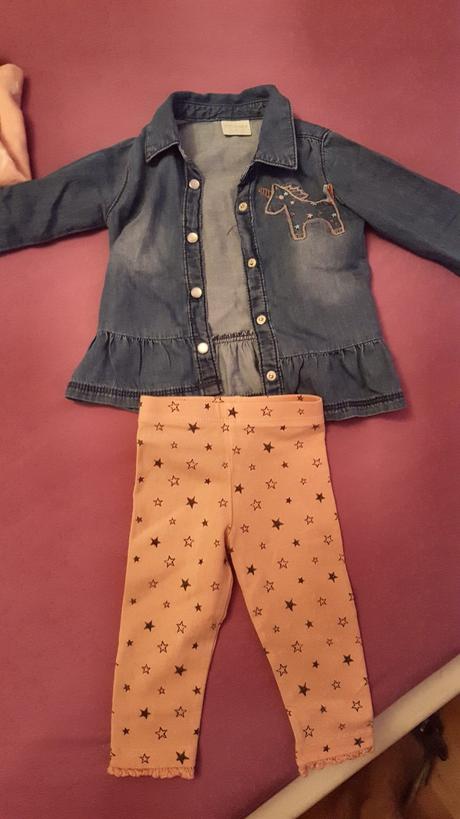 Leginky a riflova košeľa 74, f&f,74