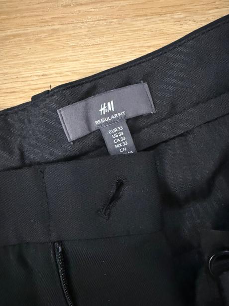 Nohavice panske, h&m,32 / 34 / l
