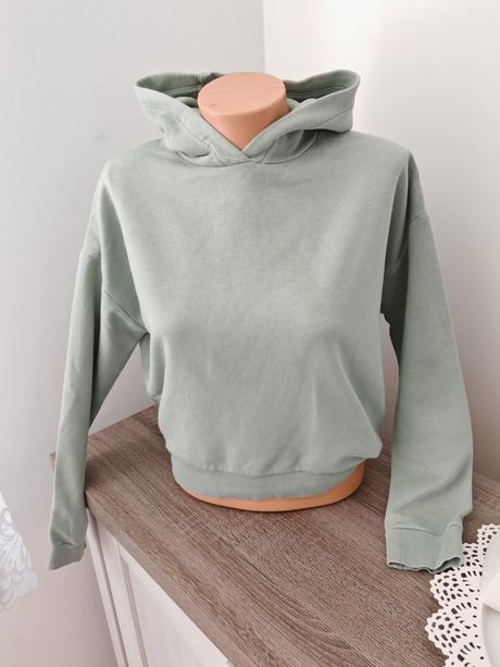 Krásna mikina zelena bavlna sadne od 146 do m, 