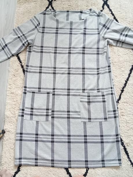 Dámske šaty karovane, xl