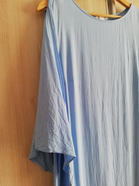 Modré šaty, h&m,44