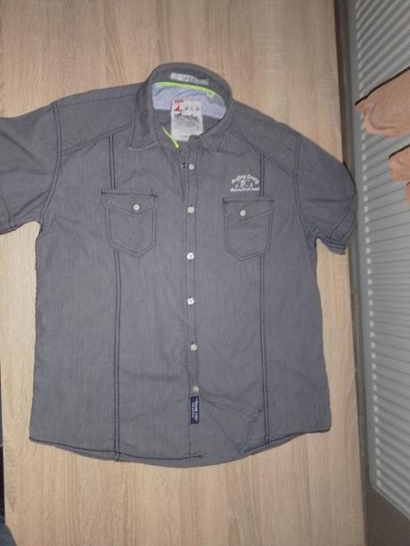 Panská košeľa šedá, m