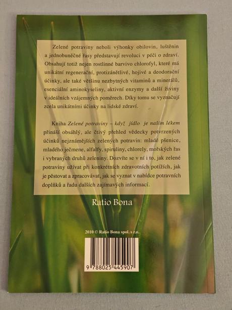 Kniha zelené potraviny maria dallen,