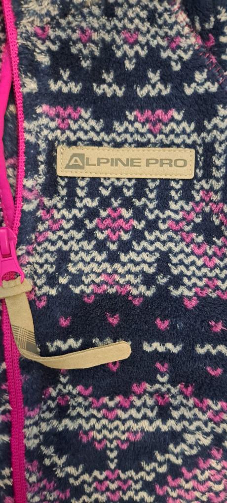 Hrejivá mikina, alpine pro,104