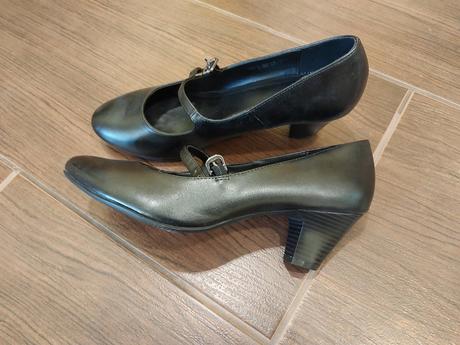 Lodičky čierne 2 velk 39 - nove, graceland,39