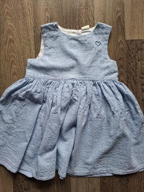 Mile bledomodre satocky h&m, vel.,92 ako nove, h&m,92