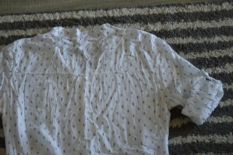 Blúzka s kotvičkami, s