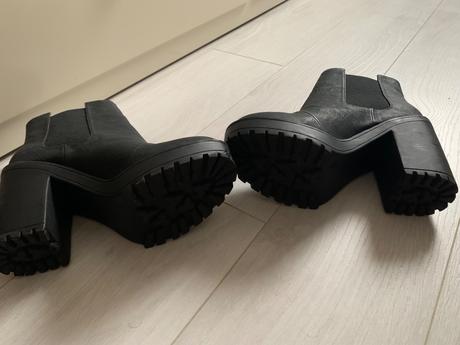 Topanky na hrubom opatku, h&m,38