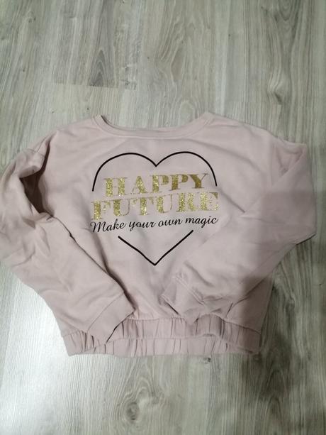 Mikina crop topova, h&m,158