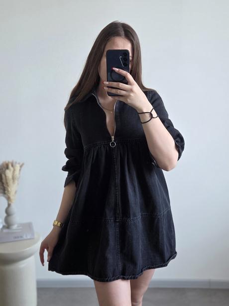 Rifľové šaty 36, primark,36