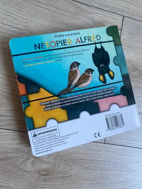 Kniha netopier alfred s puzzle elena rabcanova, 