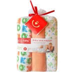 Bavlnené plienky bobas s potlačou 5ks, 