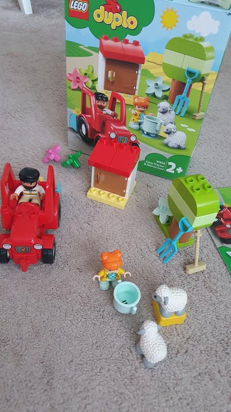 Lego duplo s traktorom,