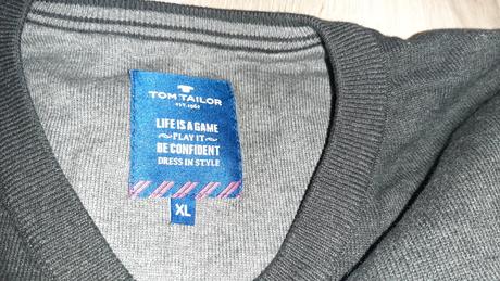 Sveter tom tailor + biela košeľa ( xl), xl