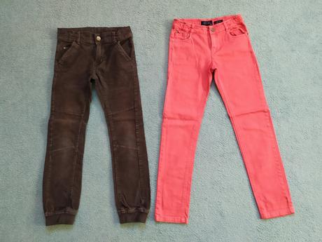 2 x chlapčenské nohavice, veľkosť 128, mayoral,128