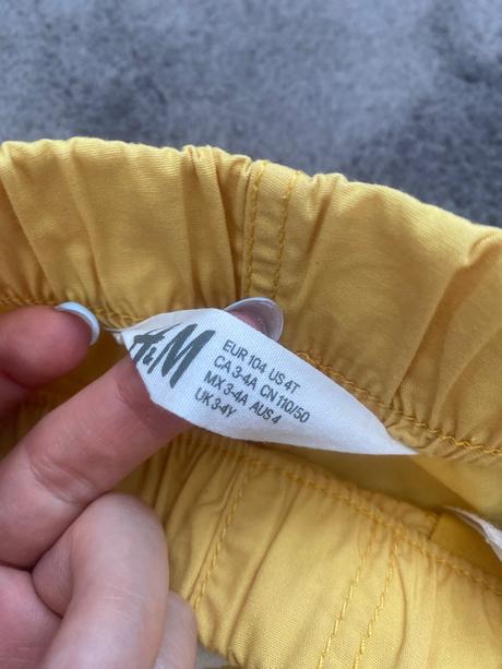 Chlapčenské šortky, h&m,104