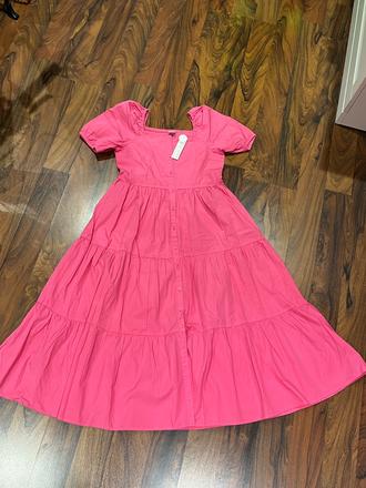 Maxi saty lindex 158 s visackou, lindex,158