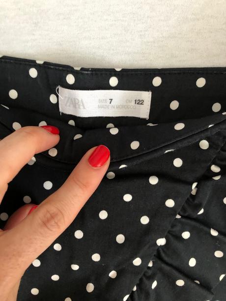 Šortky so vzhľadom suknicky, zara,122