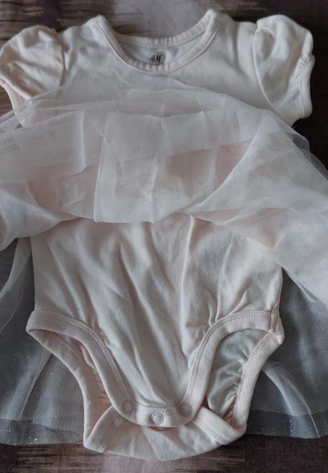 Body s krátkym rukávom - šatky, h&m,62