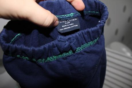 Kvalitne modre teplaky z organ. bavlny, 56