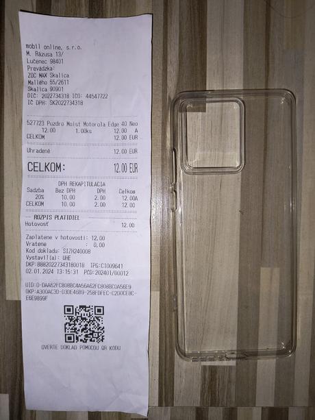 Obal na motorola edge 40 neo, 