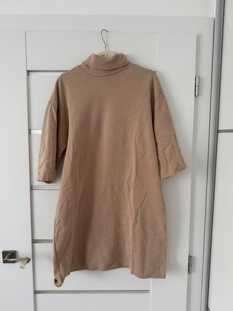 Bežove šaty zara, zara,m