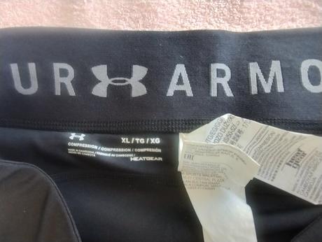 Trojštvrťové legíny, under armour,xl