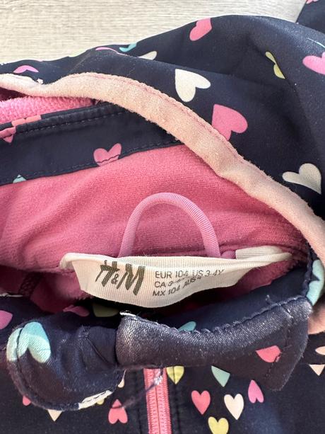Hm bundicka softshell, h&m,104