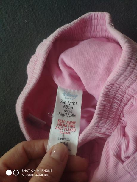 Ružové nohavice veľ.68, disney,68