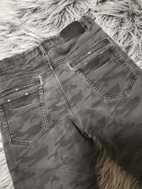 Maskáčové nohavice, zara,134