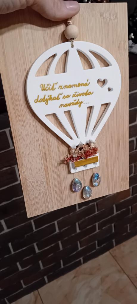 Balón šťastia s kamienkami, 