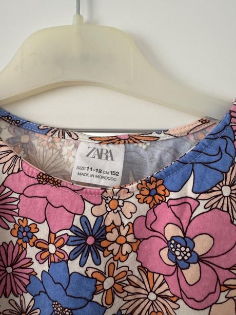 Kvietkove tričko, zara,152
