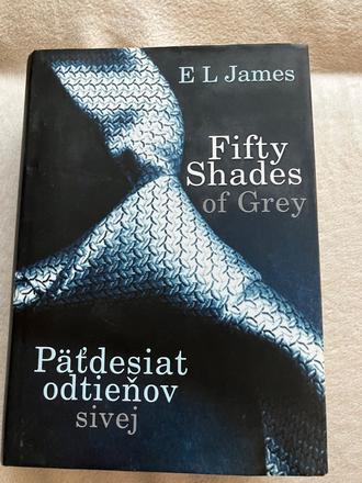 E l james päťdesiat odtieňov sivej,
